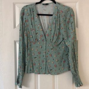 PAIGE floral blouse